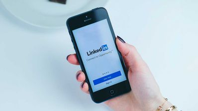 Smartphone LinkedIn