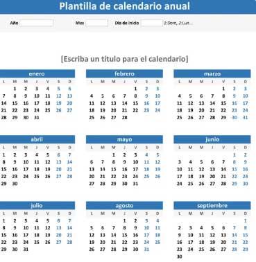 calendario anual