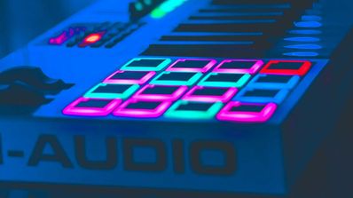 musica audio teclado