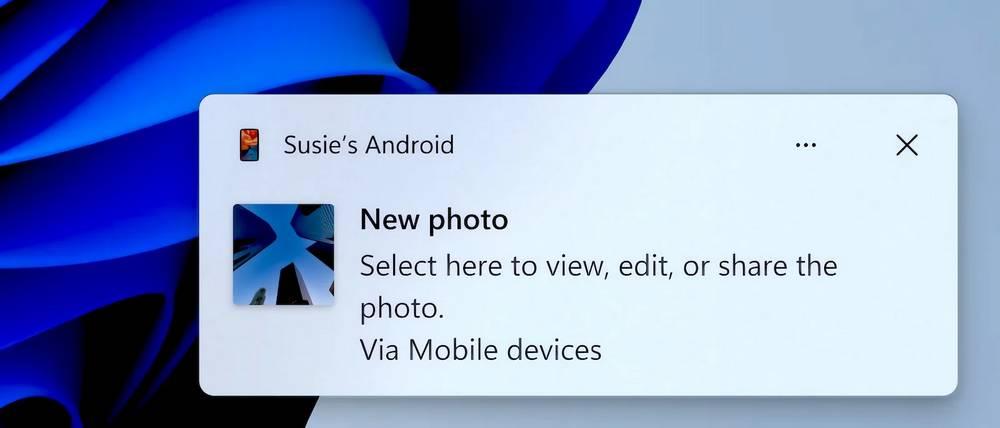 Foto Android en Windows 11