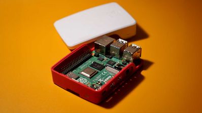 Raspberry Pi en carcasa