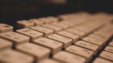 Teclado de PC antiguo