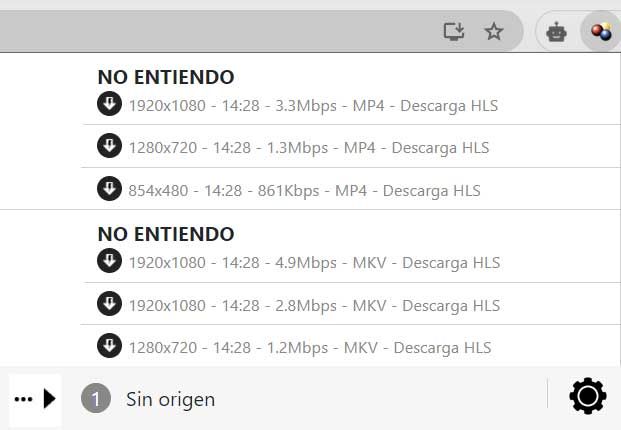 descargar video formatos