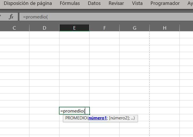 formula Excel media