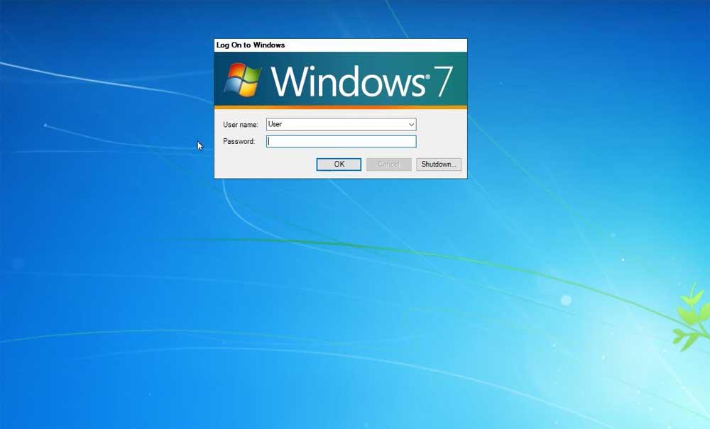 interfaz Windows 7