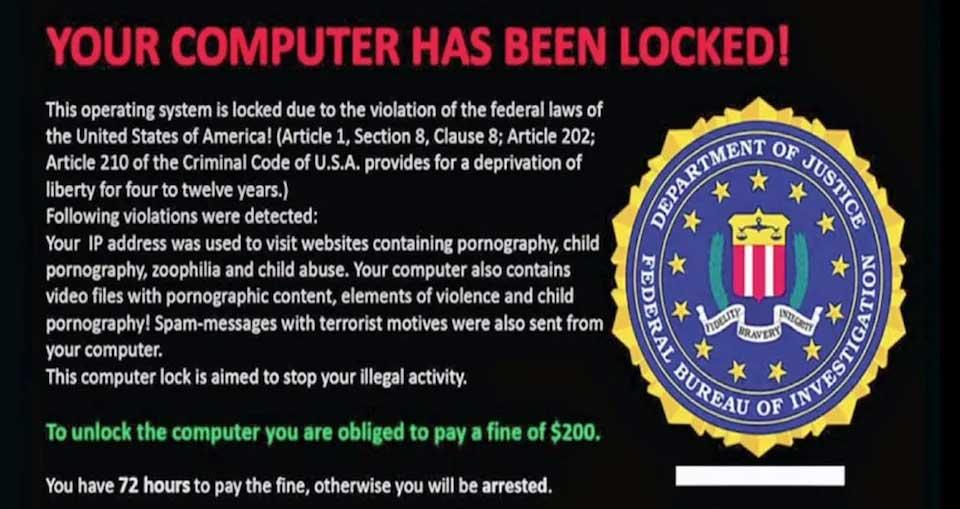 ransomware fbi