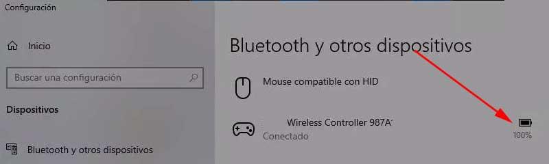 configuracion bluetooth mando