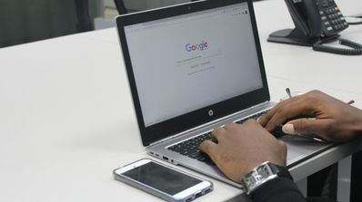 Foto portátil Google Chrome