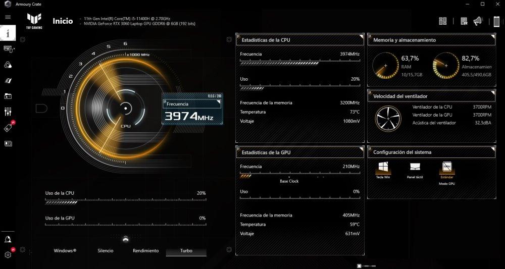 asus armory create management software