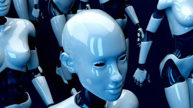 Robot gestionado por IA