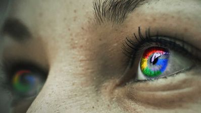 google ojos