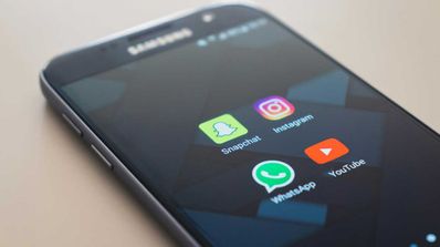 redes sociales movil