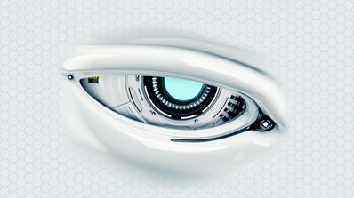 ojos robot IA