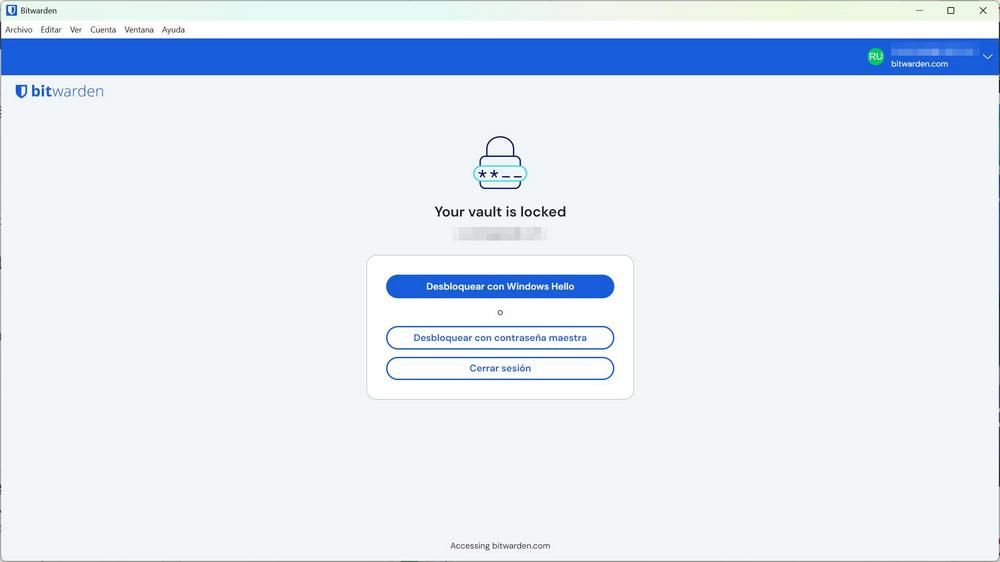 Bitwarden Windows