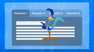 pestañas portada correcaminos