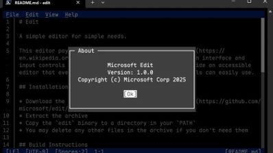 Microsoft Edit