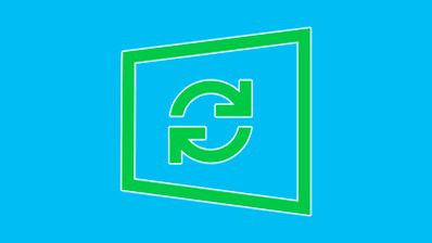 Ilustración del logo de Windows 10 y Windows 11 simbolizando el proceso de actualización del sistema operativo.