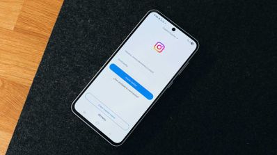 Instagram App en móvil