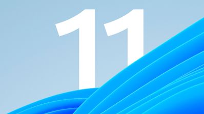 Fondo Windows 11 con número