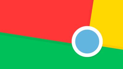 Logo de Google Chrome con un diseño moderno sobre fondo oscuro, representando las novedades del navegador.
