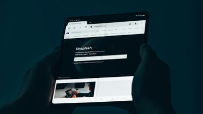 Dispositivo con navegador abierto