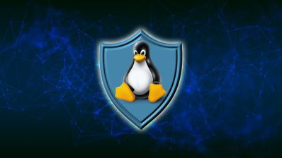 Escudo Linux para la seguridad.