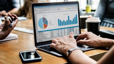 portatil con excel