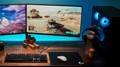 setup gaming logitech