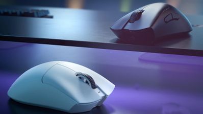 Ratones blanco y negro de Razer.