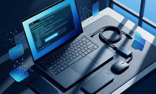 Logotipo de Win11Debloat junto al icono de Windows 11
