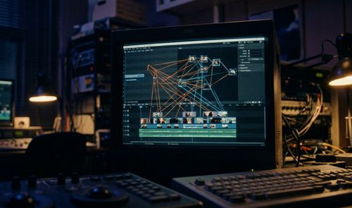 Línea de tiempo del Video Sequence Editor de Blender 5.0 con el Compositor Modifier aplicado sobre una tira