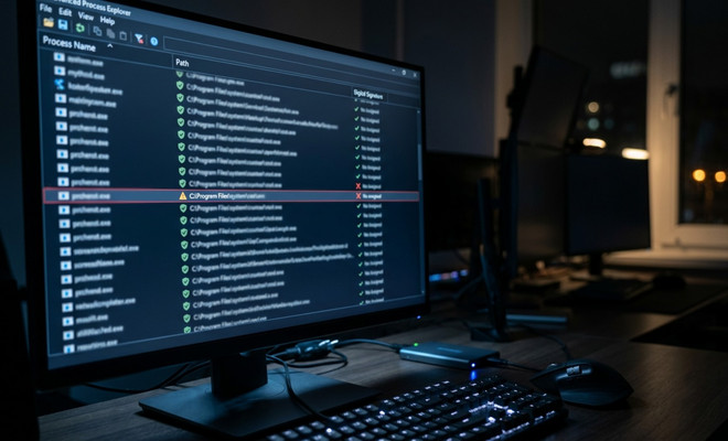 Cómo distinguir un proceso malicioso en Windows sin fiarte solo del nombre y proteger tu PC