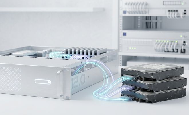 Interfaz de Jellyfin 12.0 mostrando una biblioteca con listas de reproducción