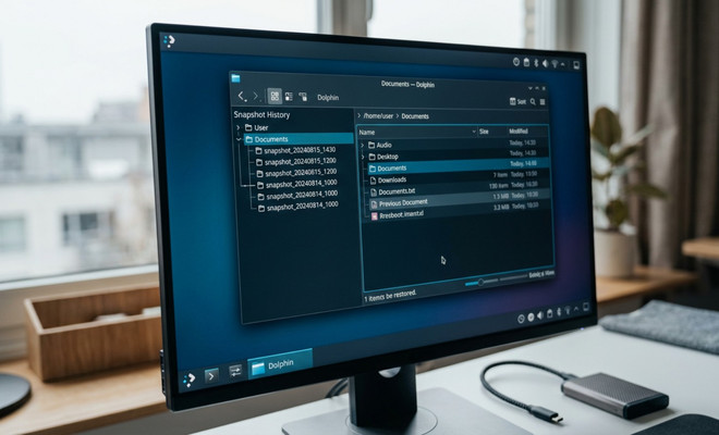 KDE Linux activa una función que llevabas años esperando para Btrfs y las carpetas de usuario