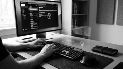 Panel de ajustes de Proton Mail con las opciones de almacenamiento y alias
