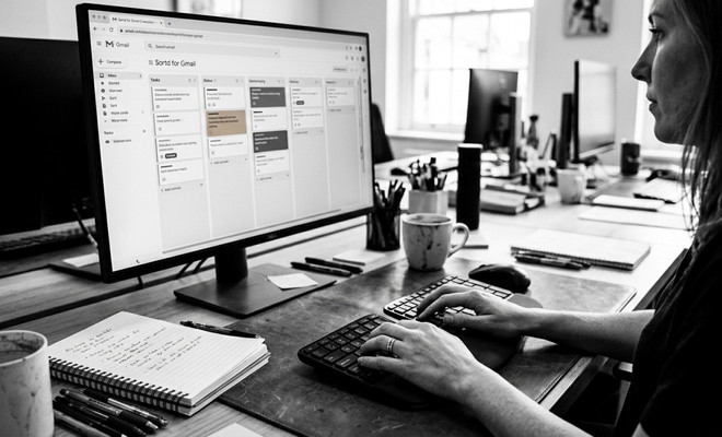 Cómo convertir Gmail en un gestor de tareas similar a un tablero Kanban