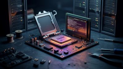 Pantalla de instalación de Ubuntu 26.10 mostrando la opción de imagen AMD64v3
