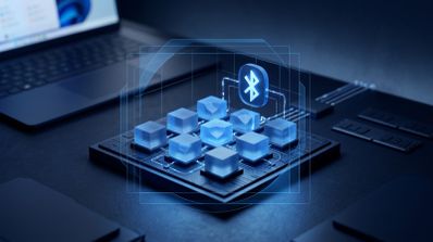 Icono de Bluetooth de Windows 11 junto al menú de Configuración rápida