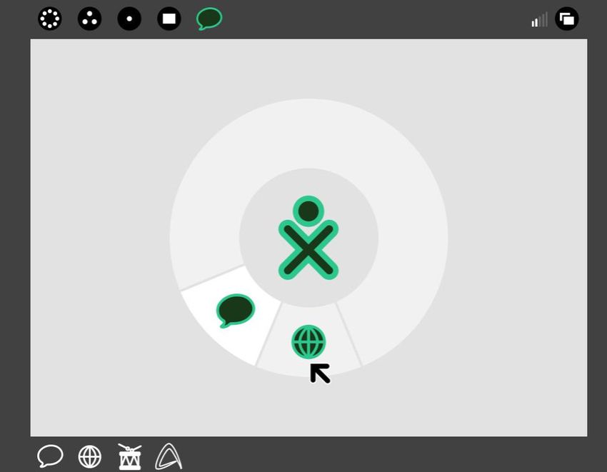 Distro Linux Sugar on a Stick en funcionamiento.