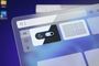 Interfaz conceptual de la búsqueda de Windows 11 con interruptores para el modo oscuro y la disposición de ventanas.