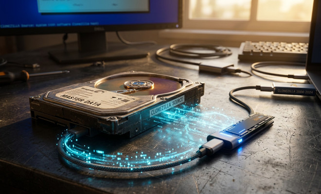 Clonezilla, la mejor aplicación para clonar discos cumple 20 años y sigue imprescindible en tu PC