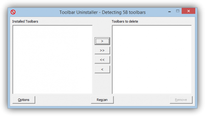 Toolbar Uninstaller tutorial foto 1