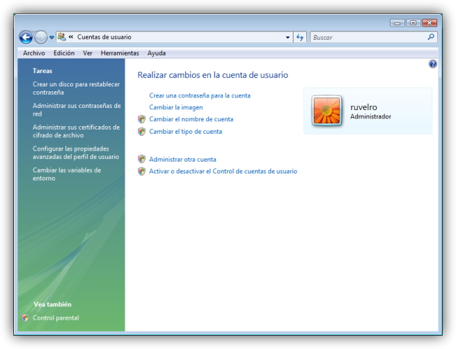 UAC Windows Vista foto 1