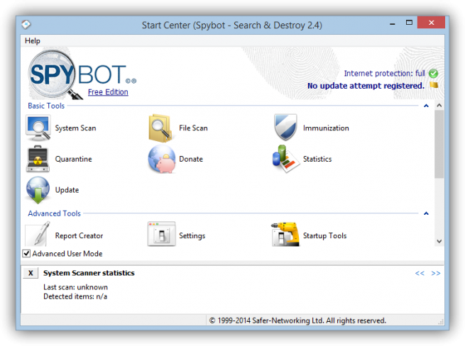 Spybot search and destroy tutorial foto 1