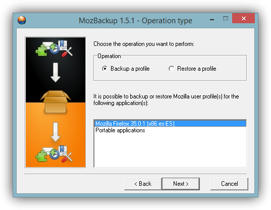MozBackup copia de seguridad mozilla tutorial foto 1