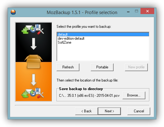 MozBackup copia de seguridad mozilla tutorial foto 2