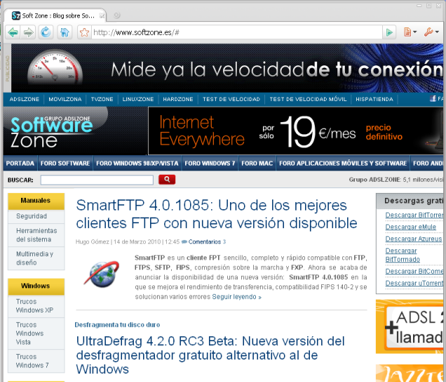 Comodo Dragon Internet Browser 1.0.0.10 : Nuevo navegador 