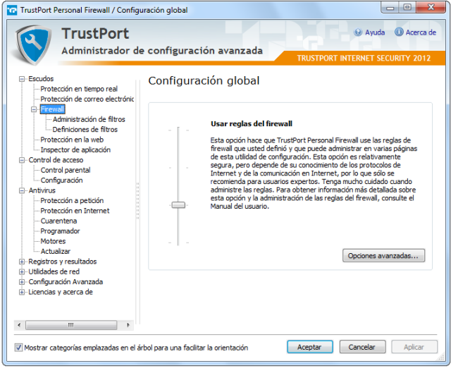 TrustPort Internet Security Firewall