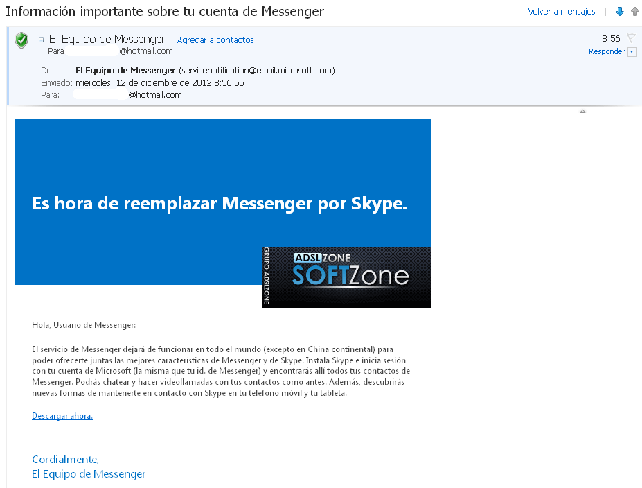 messenger skype