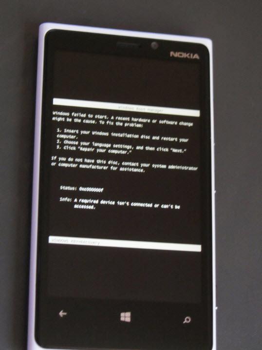pantallazo windows phone en Nokia Lumia